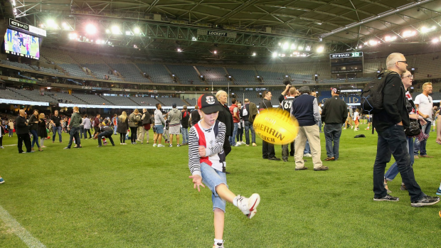 Article image for Kick to kick on the cards after every Sunday AFL match at Etihad in 2017