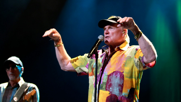 Article image for Ross Greenwood with Beach Boys founding member Mike Love