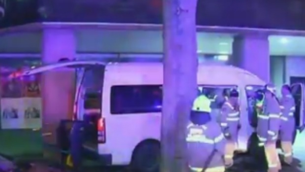 Article image for Bus carrying special needs teenagers hit by tram in CBD