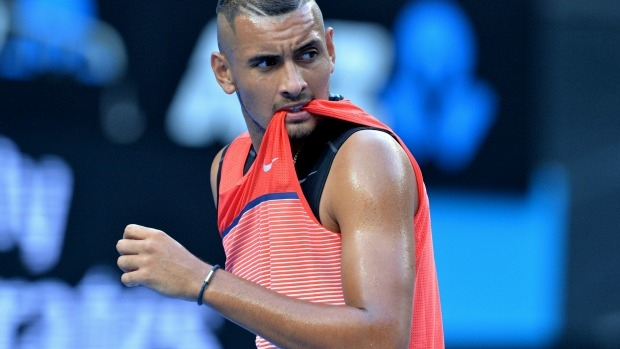 Article image for Nick Kyrgios courts controversy at Shanghai Masters