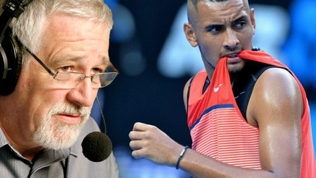 Article image for Neil Mitchell says Nick Kyrgios should retire from tennis after latest ’embarrassment’