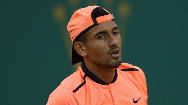 Article image for Nick Kyrgios slapped with huge ban following Shanghai Masters spat