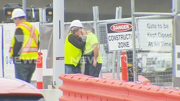 Article image for Man killed at South Wharf construction site