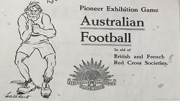 Article image for 100 years since the first Australian Rules football game was played in London