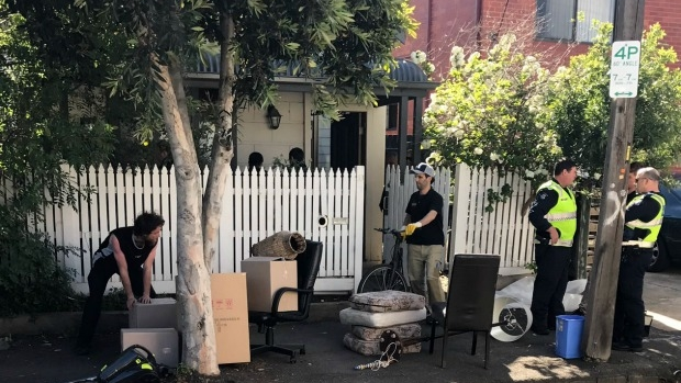 Article image for Police move to evict squatters in Collingwood