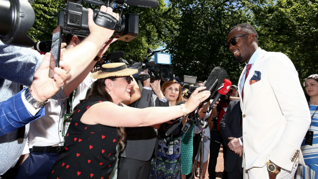 Article image for WATCH: All the colour and celebrity news from Donna Demaio at Oaks Day
