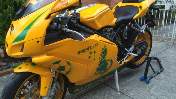 Article image for Thieves steal distinctive Ducati motorbike, safes from Pascoe Vale home