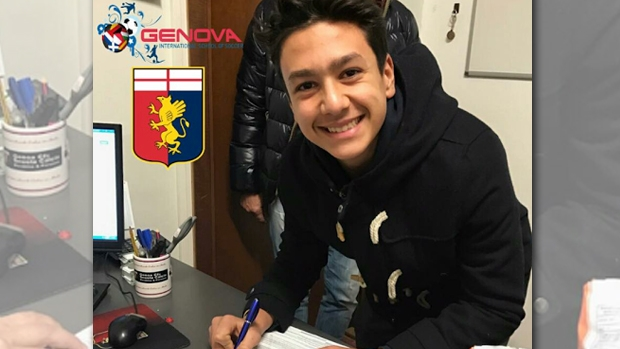 Article image for Melbourne teenager signs to professional Italian soccer team