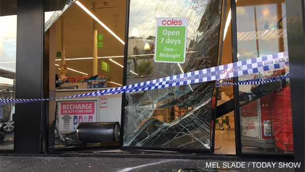 Article image for Police investigate supermarket ram raid at Patterson Lakes