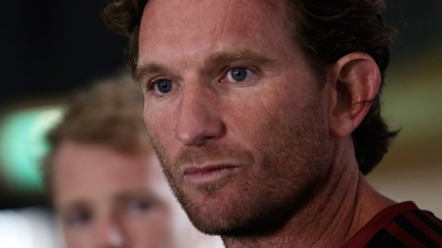 Article image for James Hird taken by ambulance to hospital after suffering ‘major health scare’
