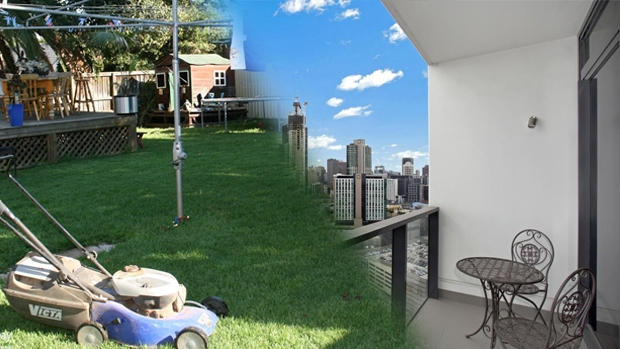 Article image for First homebuyers are being told to choose between city living or a backyard