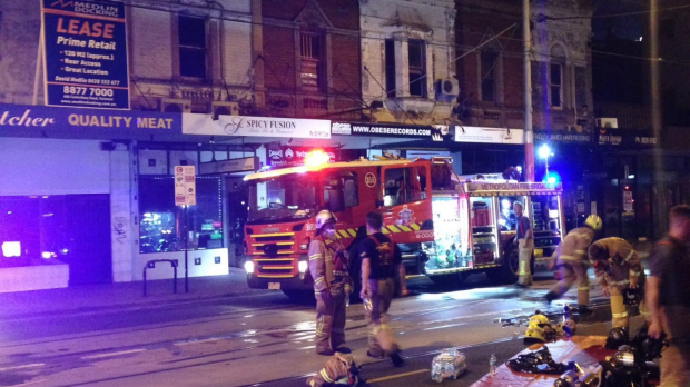 Article image for Man rescued from suspicious apartment blaze at Prahan