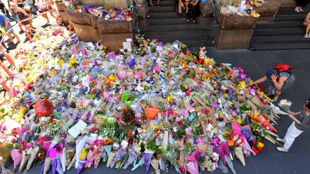 Article image for Lord Mayor Robert Doyle welcomes ‘place of reflection’ at the site of Bourke Street tragedy