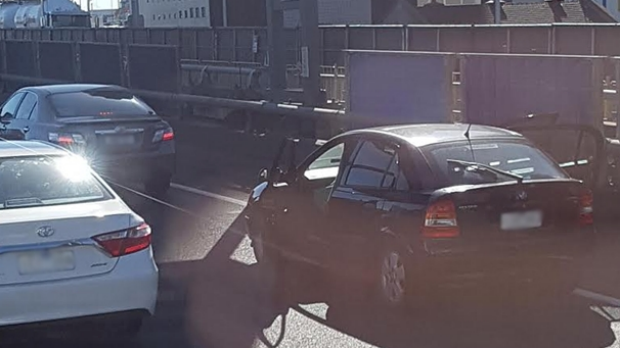 Article image for Man spotted driving with doors wide open through Burnley Tunnel