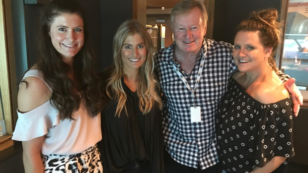 Article image for The McClymonts in studio with Denis Walter ahead of their Australian tour