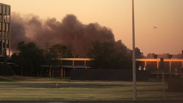 Article image for Massive factory fire at SKM recycling, Coolaroo
