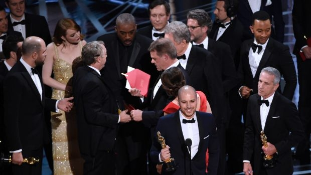 Article image for Accounting firm Pricewaterhouse Cooper take responsibility for Oscars blunder.