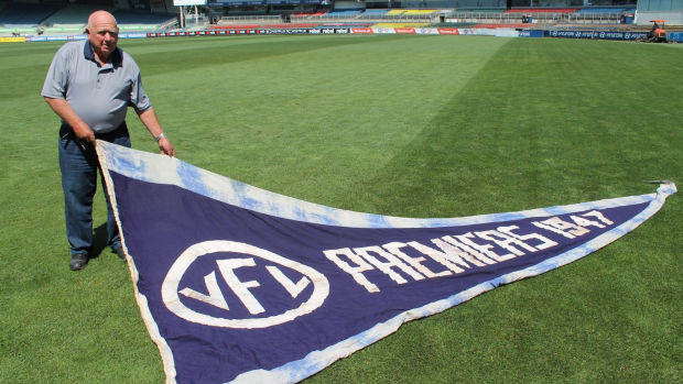 Article image for RUMOUR CONFIRMED: 1947 premiership flag returned to Carlton