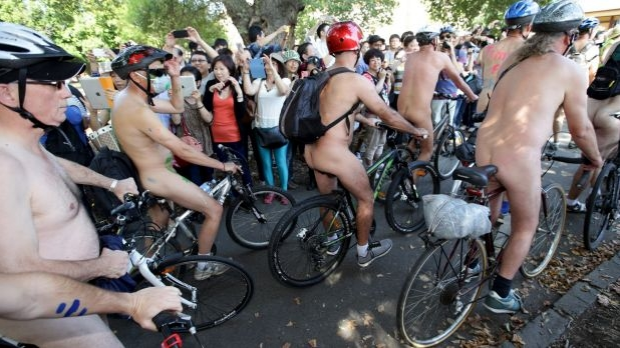 Article image for Organisers of annual Naked Bike Ride expect biggest turnout yet