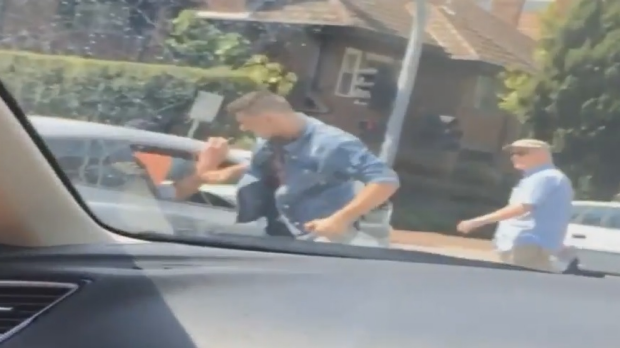 Article image for Footage released of frightening road rage incident on Toorak Road, South Yarra