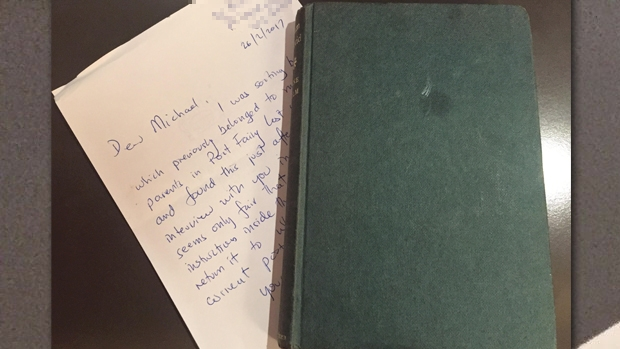 Article image for Long-lost book returned to Dr Michael Carr-Gregg after more than 40 years