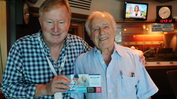 Article image for Australian actor Alan Hopgood previews his new show, Never Too Old, on 3AW Afternoons