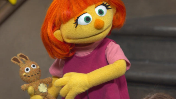 Article image for Sesame Street has a new muppet named Julia, who has autism