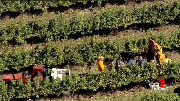 Article image for Man killed after becoming trapped under tractor at Wandin East