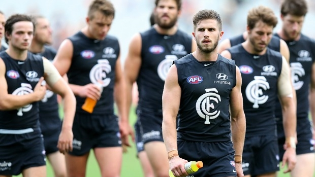 Article image for Tony Shaw says Carlton’s midfield is full of ‘downhill skiers’