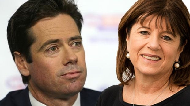 Article image for Caroline Wilson savages Gillon McLachlan over Grand Final scheduling