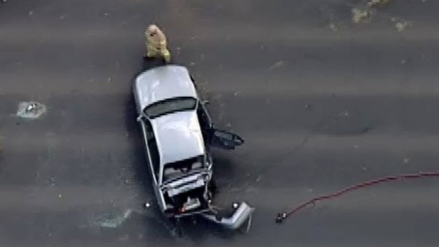 Article image for Several hurt in Princes Freeway smash at Laverton