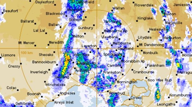 Article image for Wild weather expected across Melbourne