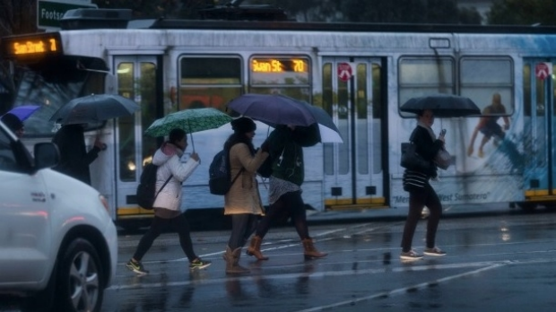 Article image for Melbourne smashed by storms, flooding roads and bringing down trees