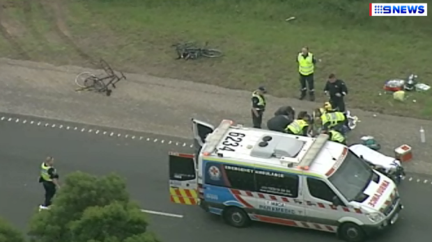 Article image for Male cyclist struck and killed by a ute at Pakenham was an off-duty police officer