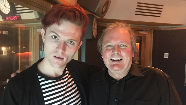 Article image for Australian comedian Rhys Nicholson in studio with Darren James