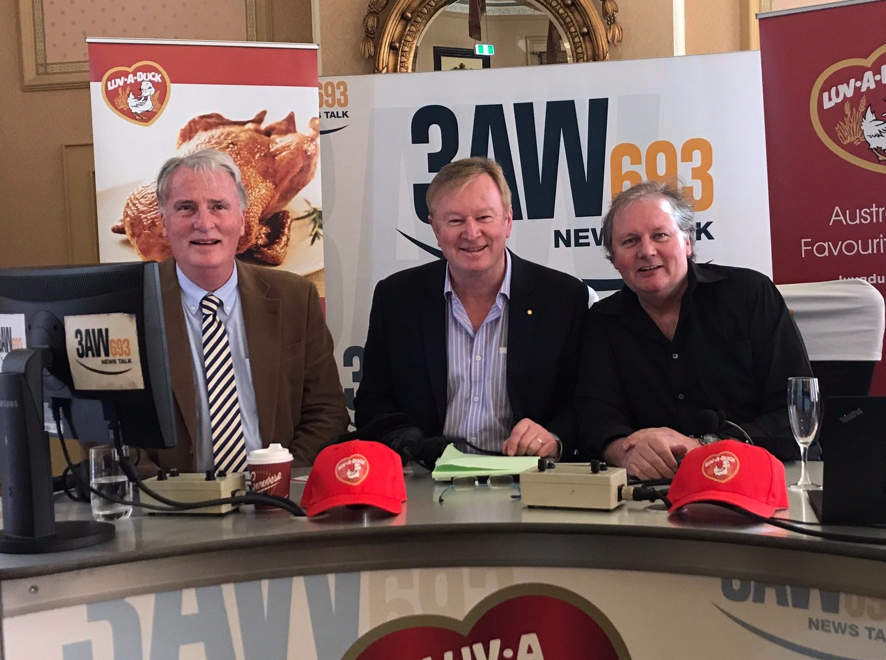 Article image for 3AW Afternoons with Denis Walter – LIVE from Craig’s Royal Hotel for Luv-a-Duck!