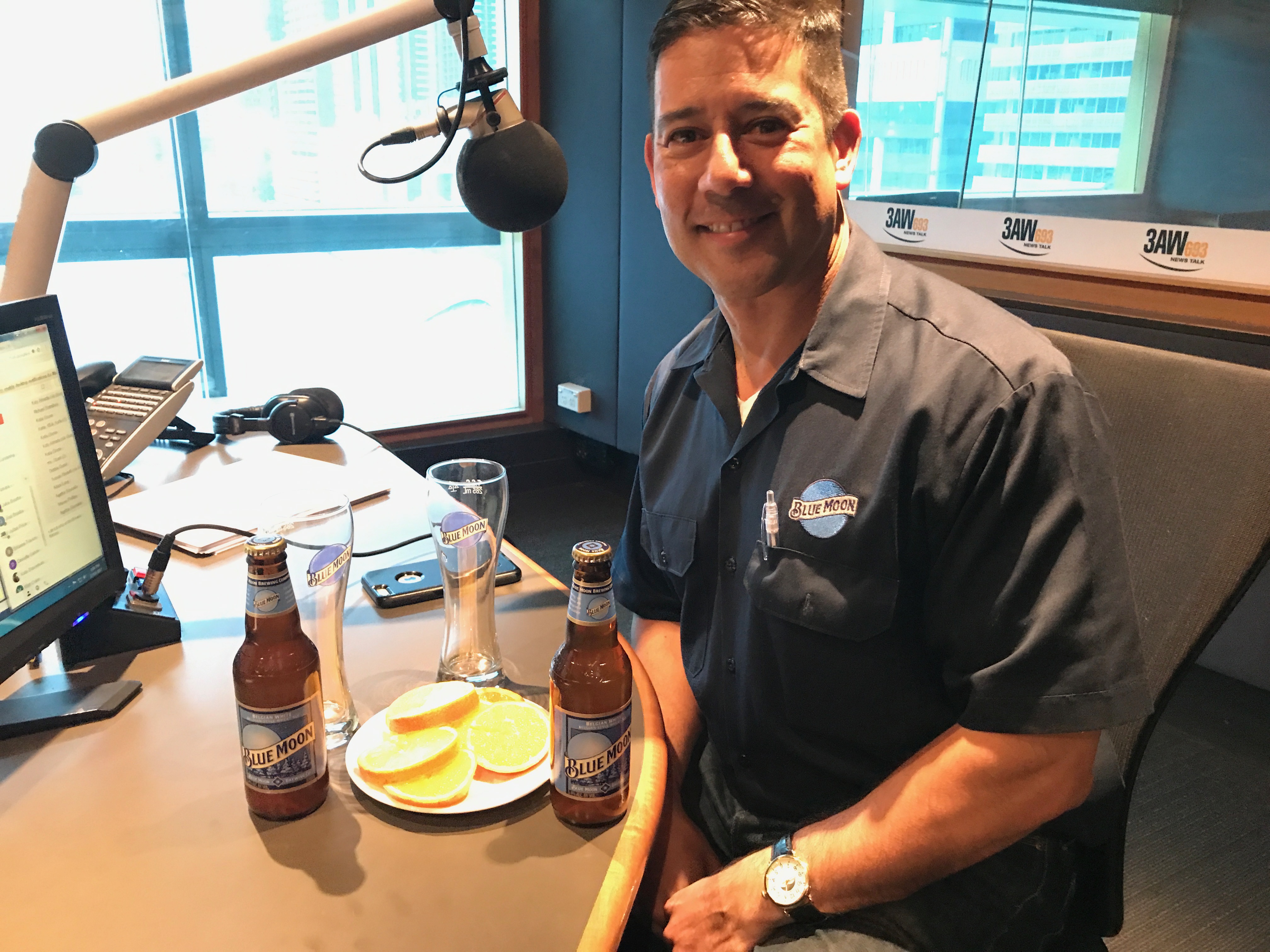 Article image for Tony Moclair tries Blue Moon beer