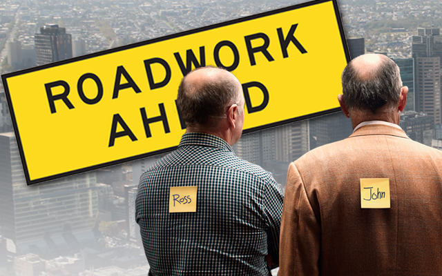 Article image for Ross and John find out why we are surrounded by roadworks