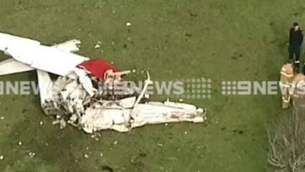 Article image for Light plane crashes into field near Ballarat