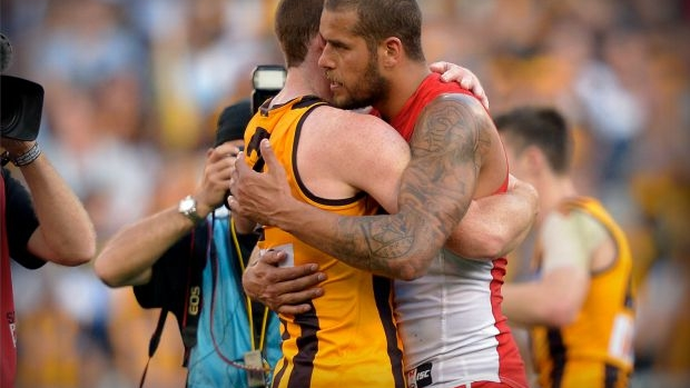 Article image for Jarryd Roughead throws support behind former teammate Lance Franklin