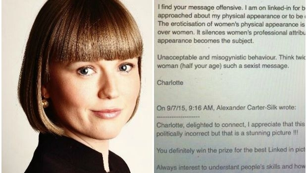 Article image for The LinkedIn message that’s been called ‘offensive, misogynistic’