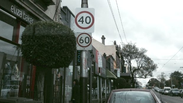Article image for Speed signs confuse motorists in Prahran, Melbourne