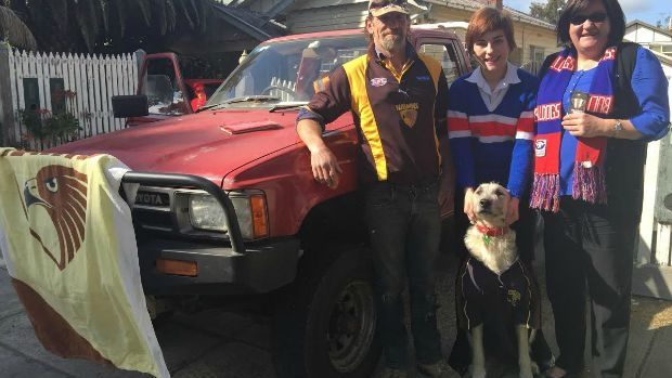 Article image for ‘I’m stoked!’: Hawks fan Trent’s heading to the Grand Final