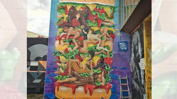 Article image for Rumour File: Sexy Brunswick hamburger mural controversy