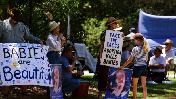 Article image for Abortion protest ban would not be an attack on free speech