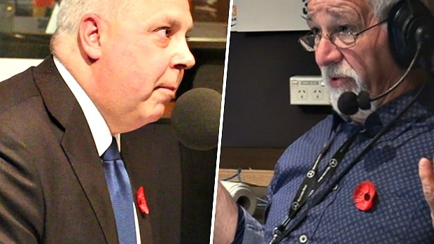 Article image for Video: Neil Mitchell’s stoush with treasurer Tim Pallas over East-West Link cost