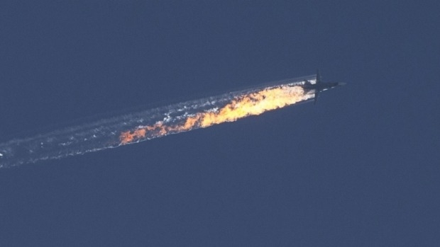 Article image for Concerns conflict will escalate after Russian jet shot down over Turkey