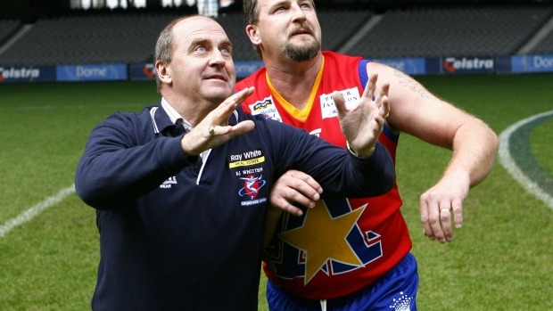 Article image for EJ Whitten Legends Game shock: Ross and John’s charity sticker system