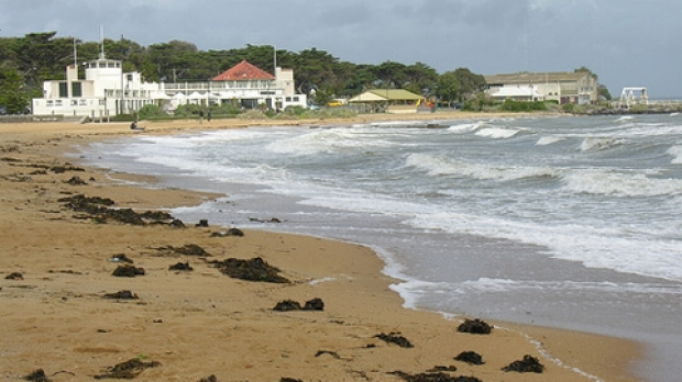 Article image for ‘Amazing Ben’ saves swimmers stuck in Williamstown beach rip