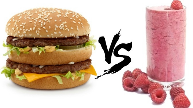 Article image for Food fight: the smoothie with more kilojoules than a Big Mac